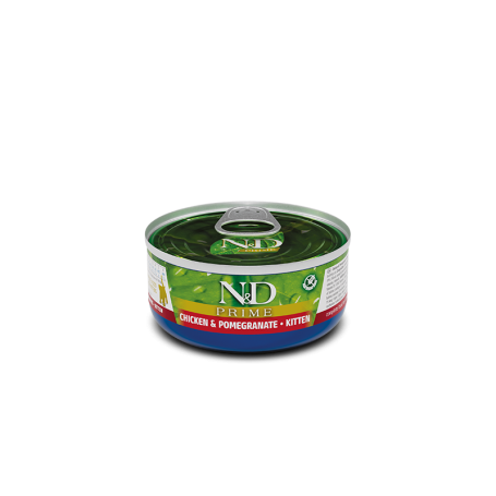 PACK 6 UNID. N&D CAT PRIME CHICKEN KITTEN 70GR