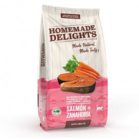 Homemade Delights Salmón + Zanahoria Gato Adulto 1,5 Kg