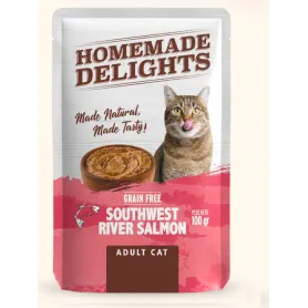 Alimento Balanceado HMD Southwest River Salmon Adult Cat X 100 Gr. ...