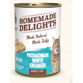 Homemade Delights Patagonian White Croaker Adult Cat X 340 Gr – Pack 12 Latas