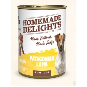 Homemade Delights Patagonian Lamb Adult Dog X 340 Gr  – Pack 12 Latas