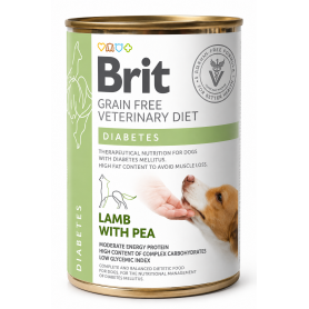 Brit Veterinary Diet Dog Lata Diabetes 400 grs
