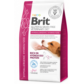 Brit Veterinary Diet Dog Hypoallergenic Hydrolized 12KG