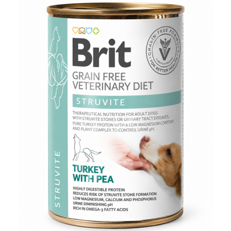Brit Veterinary Diet Dog Lata Struvite 400GRS