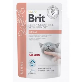 Brit Veterinary Diet Cat Renal Pouch 85GRS