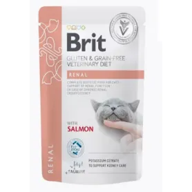 Brit Veterinary Diet Cat Renal Pouch 85GRS
