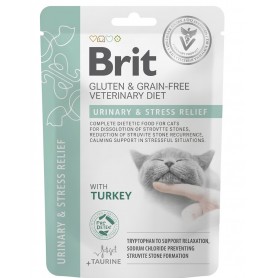 Brit Veterinary Diet Cat Gravy Urinary & Stress Relief 85 GRS