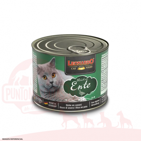 Leonardo Pack 6 Latas Quality Selection Pato 200g