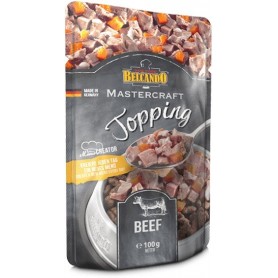 Belcando Pack 12 Mastercraft Topping Ternera 0,1kg