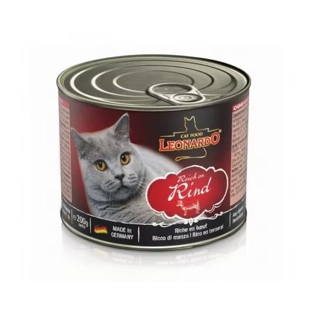 Leonardo Pack 6 Latas Quality Selection Ternera 0,4kg