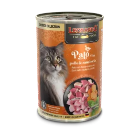 Lata Leonardo Superior Selection Pato y Pollo con Zanahorias 400grs...