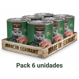 LeonardoPack 6 Latas Quality Selection Rico en Pato 800g