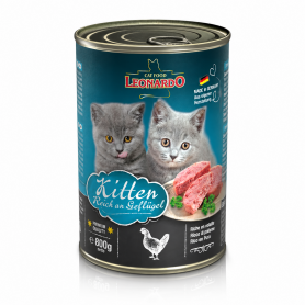 Leonardo Quality Selection Kitten Ave y Huevo 800g