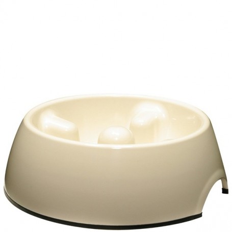 Plato anti-gulping  Small blanco