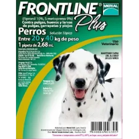 Frontline Plus Pipeta para Perros de 20 a 40 kg