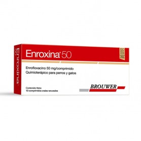 Enroxina 50 mg. 10 Comprimidos