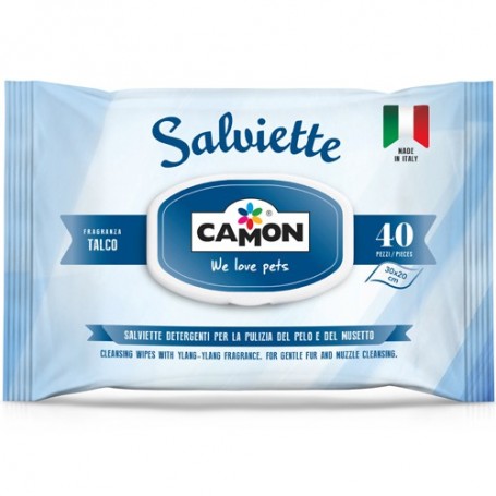 Toallitas Húmedas Salviette Fragancia Talco