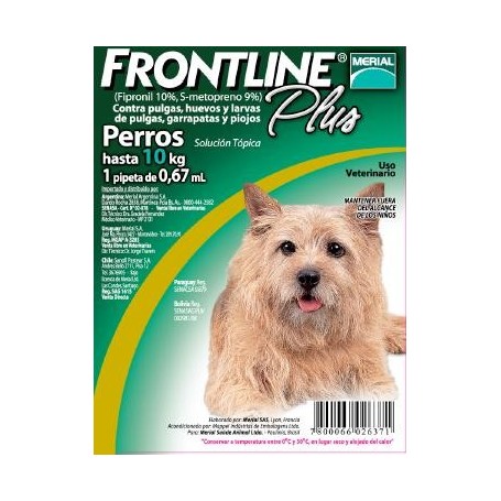 Frontline Pipeta para Perros hasta 10 kg