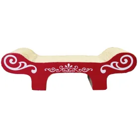 Catit Rasguñador Style Banca Rojo