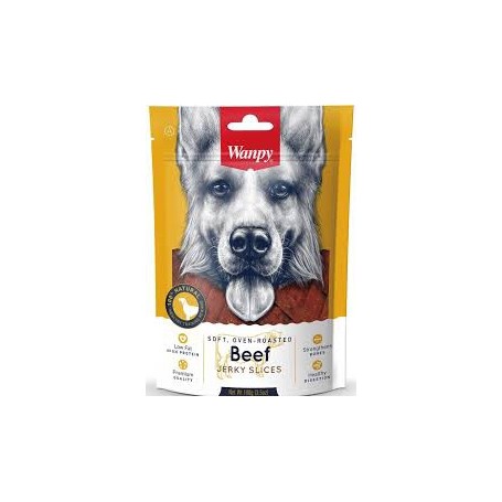 Wanpy Soft Beef Jerky Slices 100 grs