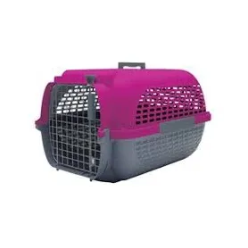 Transportadora Dog It Voyaguer "S" Rosada/Bca