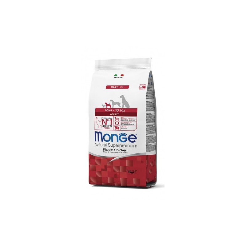 Monge Mini Adult Chicken 3 kg 37463 19,990.00